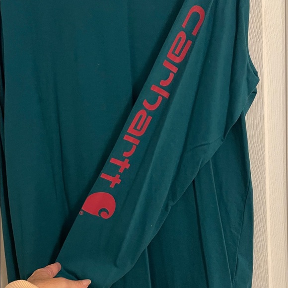 Carhartt  Long Sleeve with Red Logo - Picture 2 of 3